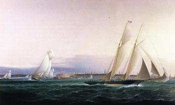 詹姆斯 E 巴特斯沃思 New York from the Bay 詹姆斯 E 巴特斯沃思 New York from the Bay